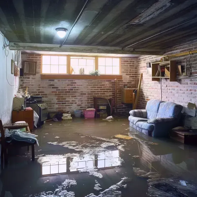 Flooded Basement Cleanup in Pembina County, ND